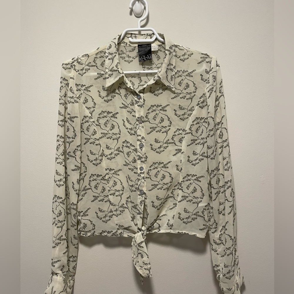 EUC Lola’s Room sheer blouse
